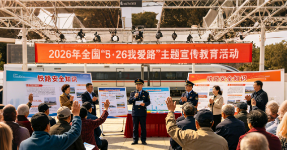 526，我爱路！全民携手，为铁路安全保驾护航